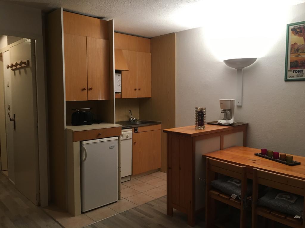 Studio Cabine Les Balcons du Soleil Font-Romeu-Odeillo-Via Eksteriør billede